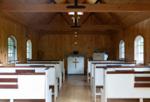 Interior of chapel